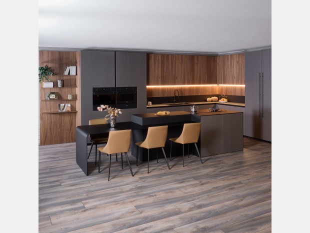 Cucina con Isola Diotti.com ALUX 01 OUTLET
