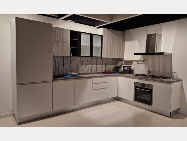 Cucina angolare Creo Kitchens Jey Feel