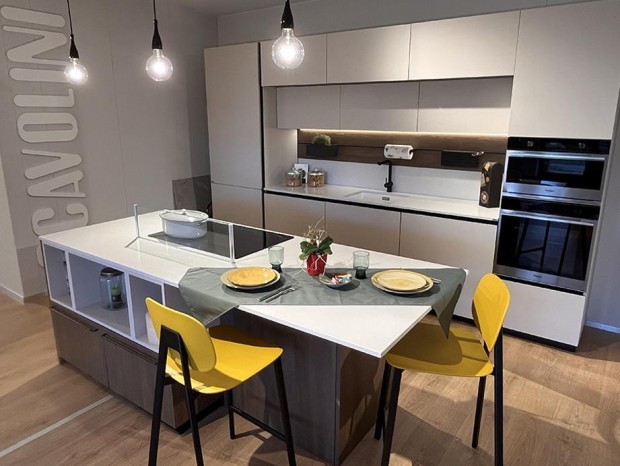 Cucina con Isola Scavolini MIRA