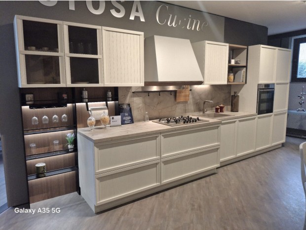 Cucina lineare Stosa Cucine NEWPORT TOSCA