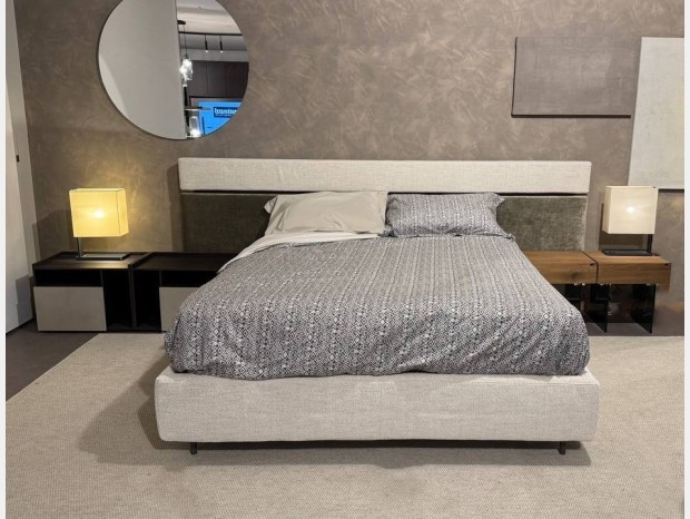 Letto matrimoniale con contenitore Twils INFINITO