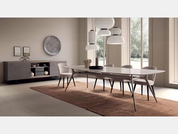 Tavolo ovale Presotto Italia P016