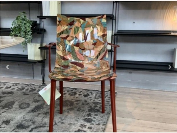 Sedia con braccioli Kartell H.h.h.