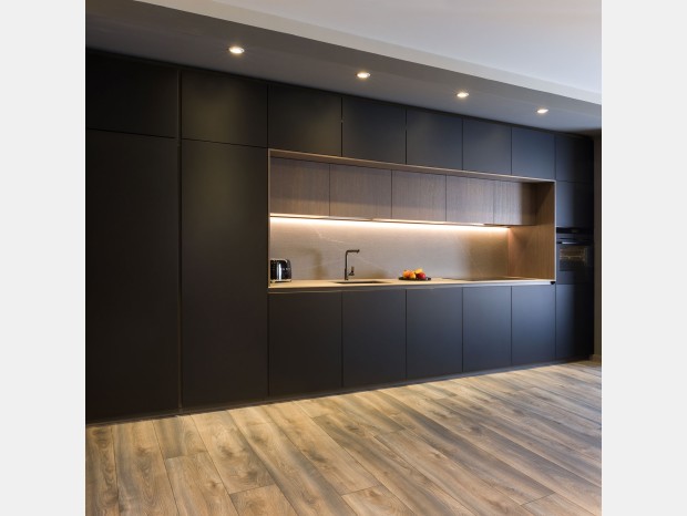 Cucina lineare Diotti.com PLAN 03 OUTLET
