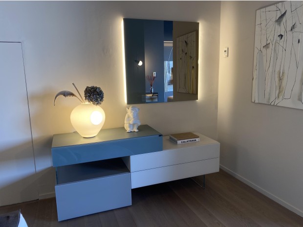Comò Lago 36e8 Dresser e Mirror