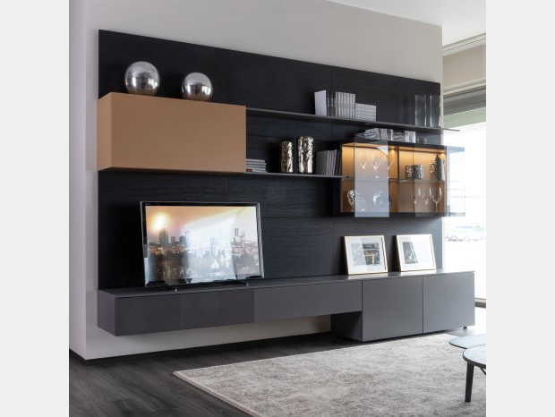 Soggiorno componibile Diotti.com PLAN 28 OUTLET