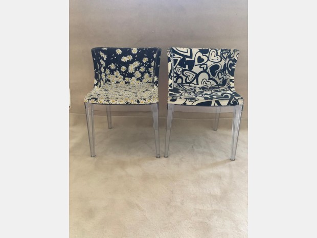 Sedia senza braccioli Kartell Mademoiselle à la Mode