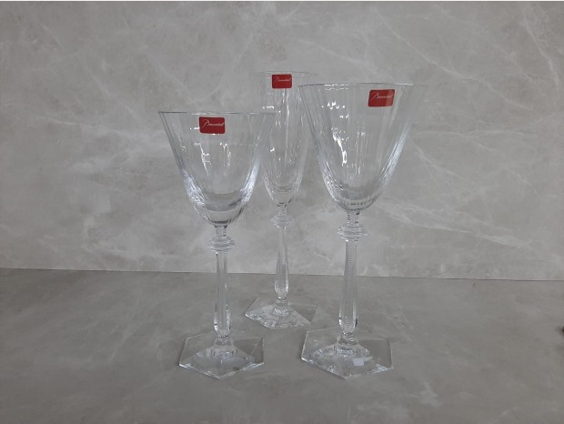Bicchieri Baccarat Arcade ( set tre pezzi)
