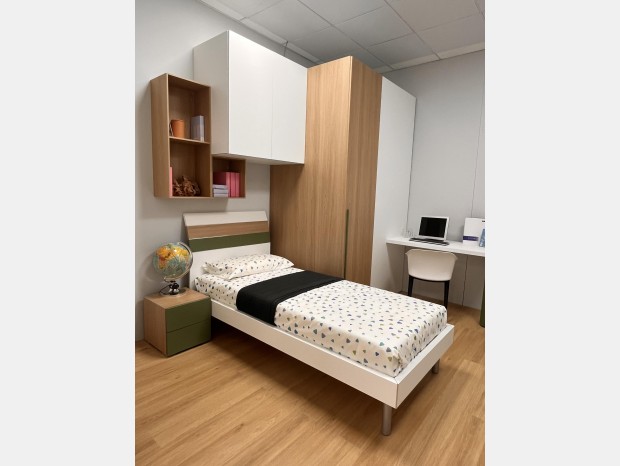 Cameretta con cabina armadio Moretti Compact Young