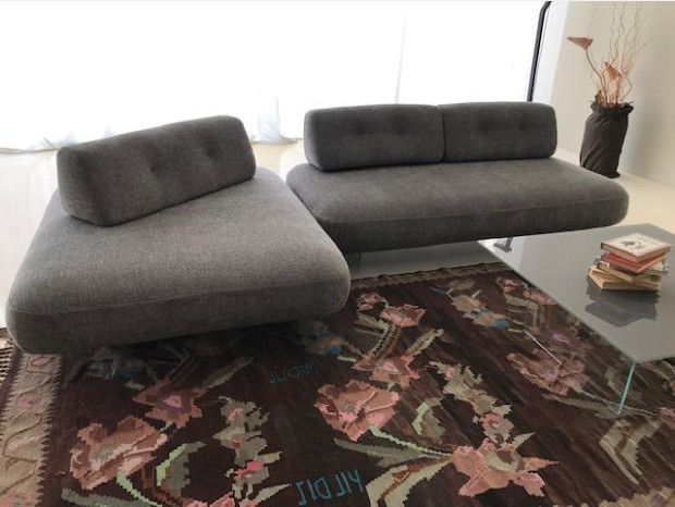 Divano Chaise-longue Lago Sand Sofa