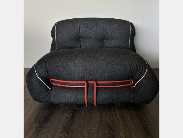 Poltrona Cassina Soriana nero