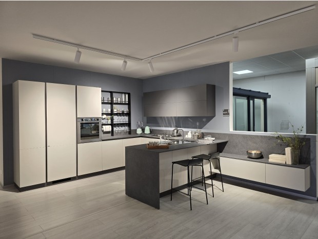 Cucina con penisola Scavolini Evolution