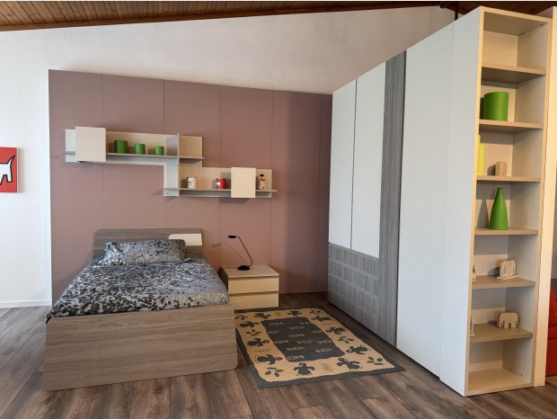 Cameretta letto singolo Mistral Evo 3