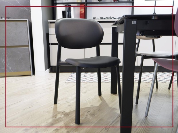 Sedia senza braccioli Connubia Zero CB2151