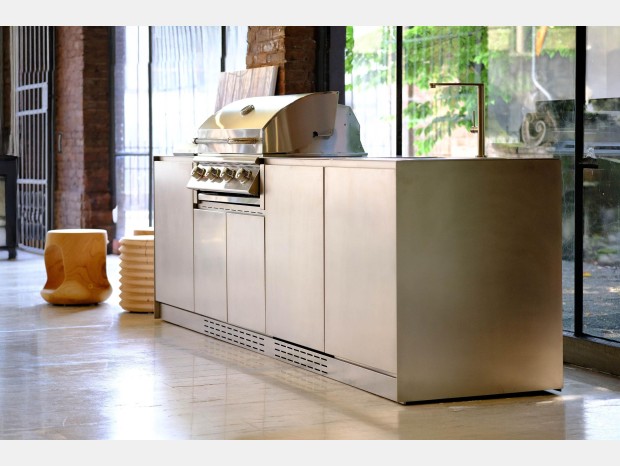 Cucina da esterno OF outdoorkitchens Customizzata Officine Fanesi