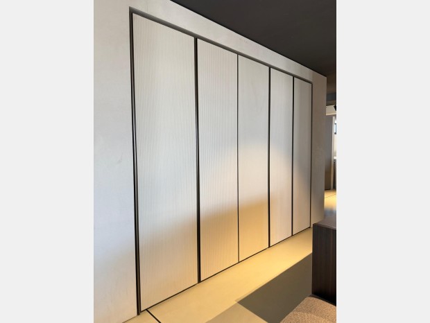 Armadio battente Molteni&C. Gliss Master Bamboo