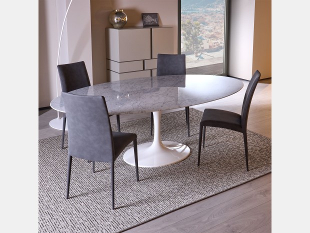 Tavolo ovale Diotti.com SAARINEN OUTLET