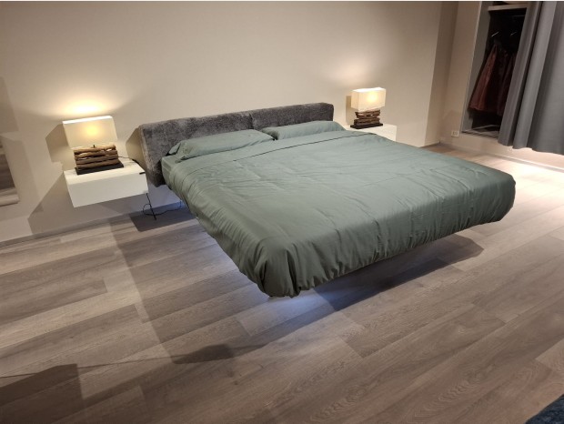 Letto matrimoniale Lago Steel soft