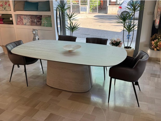 Tavolo ovale Cattelan Italia Napoleon