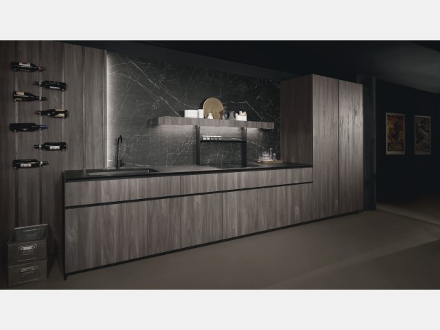 Cucina lineare Maistri Viva 6 Melaminico