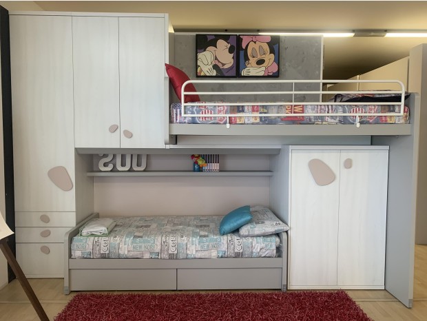 Cameretta con soppalco Doimo Cityline Moving