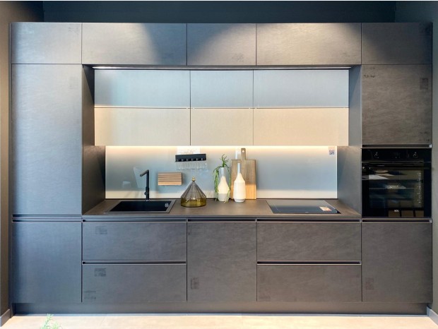 Cucina lineare Lube Mathera Head