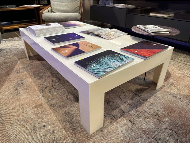 Tavolino rettangolare Glas Italia Atlantis