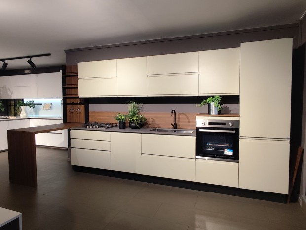 Cucina lineare Aran cucine Masca