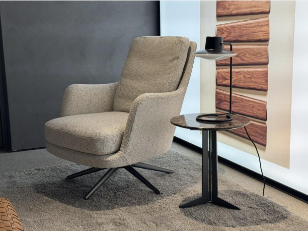 Poltrona Flexform Marley girevole
