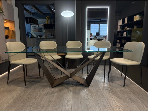 Sedia senza braccioli Cattelan Italia Sedia Nancy