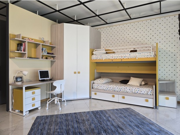 Cameretta con soppalco Doimo Cityline Generazione City Line