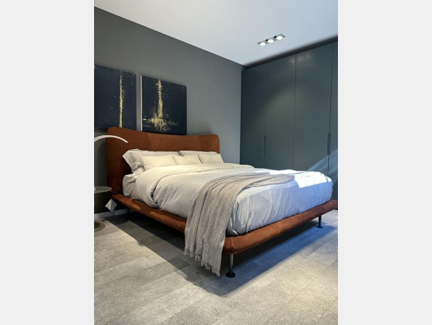 Letto matrimoniale Flou Baia