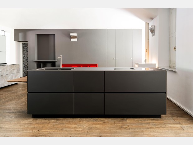 Cucina con Isola Valcucine Artematica Soft Outline