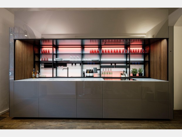 Cucina lineare Valcucine Logica Celata