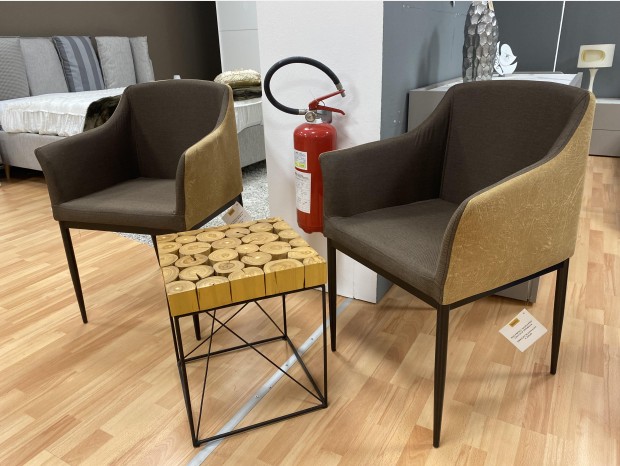 Poltroncina Produzione Artigianale Set 2 poltrone vintage