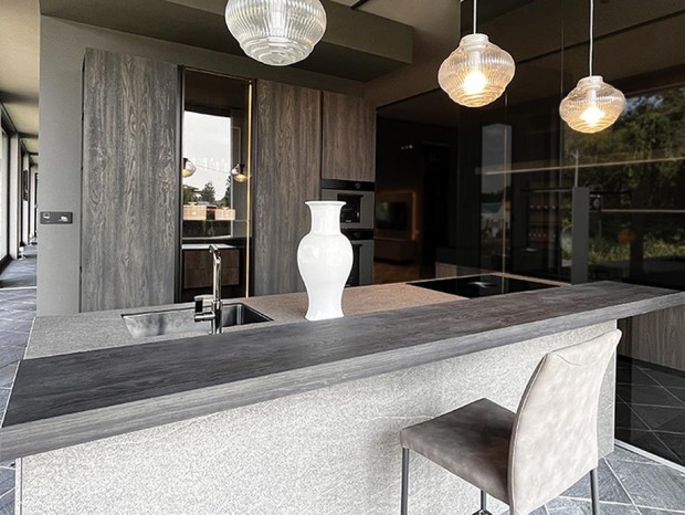 Cucina con Isola Arrital AK Project bordo Step