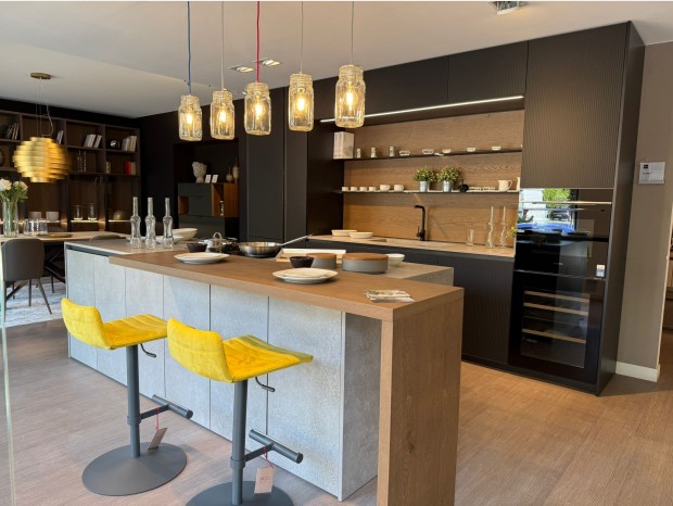 Cucina con Isola Stosa Cucine Aliant