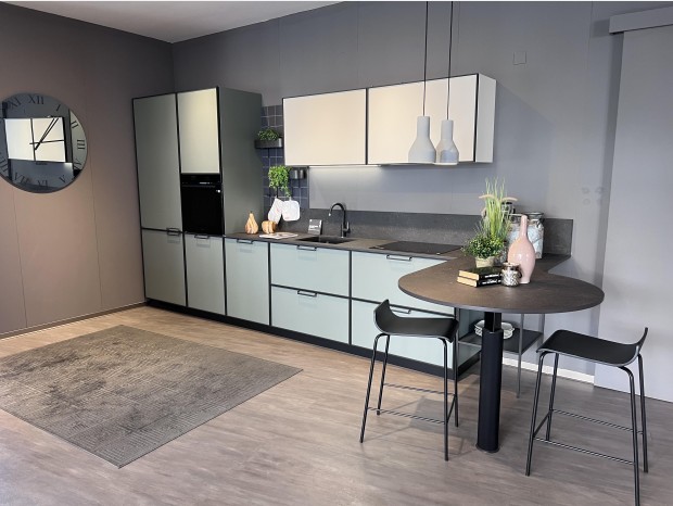 Cucina con penisola Scavolini Jeometrica