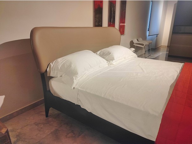 Letto matrimoniale con contenitore Oggioni Mirabel