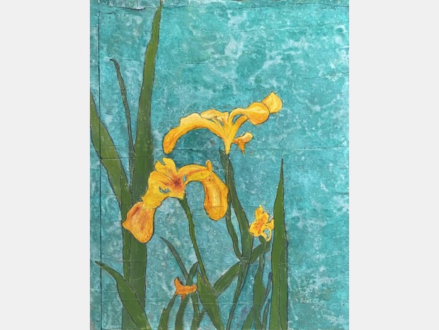 Quadro Benedetta Belloni Yellow Iris