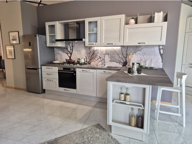 Cucina con penisola Lube Claudia