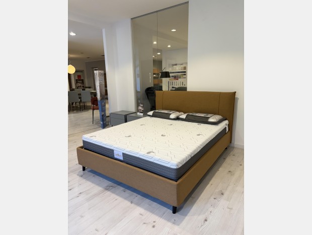 Letto matrimoniale con contenitore Rosini Divani Sakura