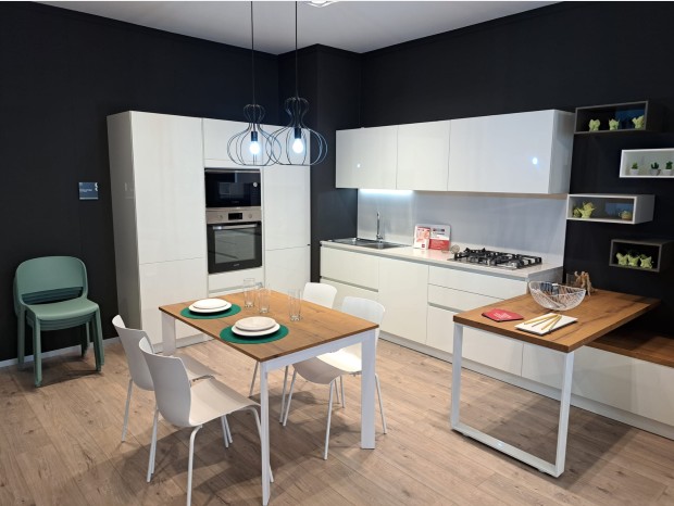 Cucina con penisola Scavolini Evolution