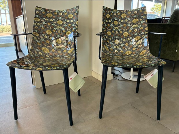 Sedia con braccioli Kartell H.H.H.