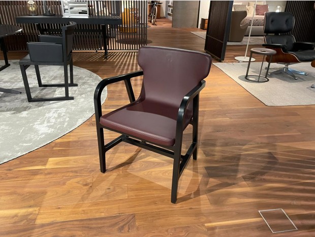 Sedia con braccioli Maxalto Fulgens
