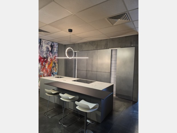 Cucina con Isola Modulnova Blade