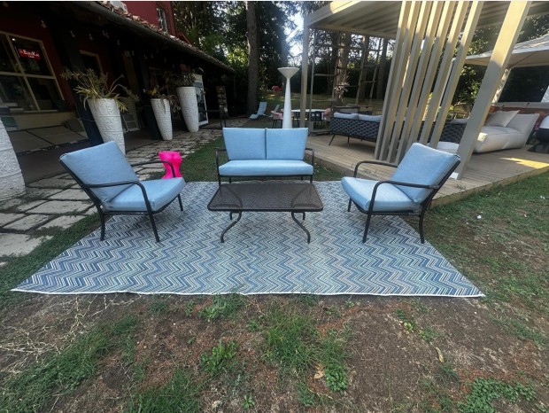 Complemento Outdoor Kare Design Zig Zag Blu