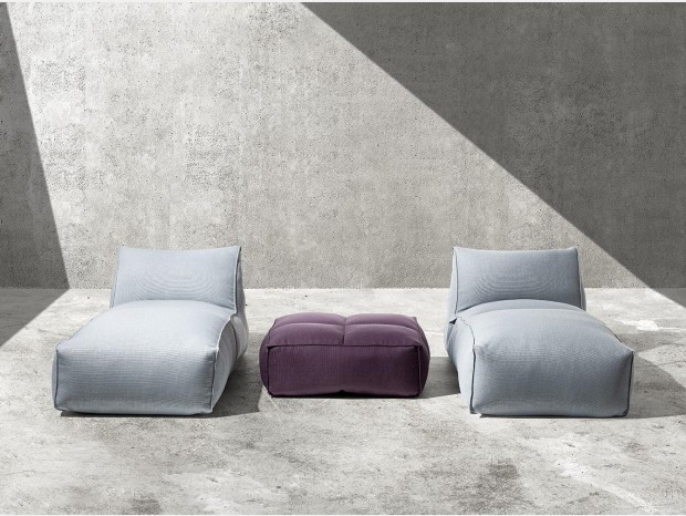 Poltrona da giardino Gart Puffone, Chaise Longue Design