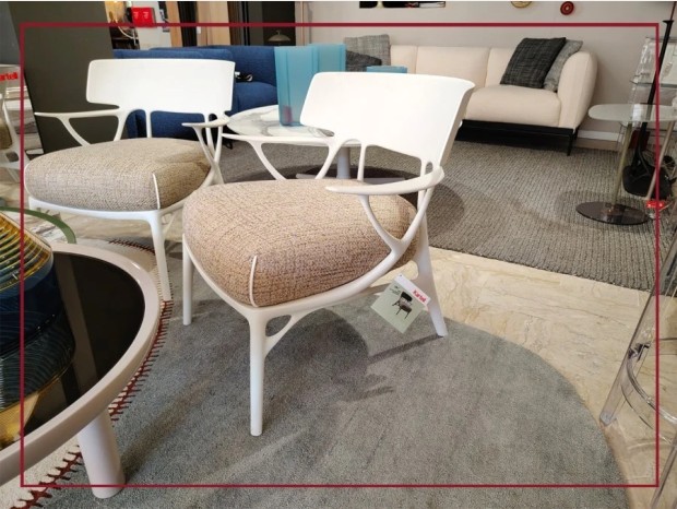 Poltrona Kartell A.I. LOUNGE TEXTURE KARTELL