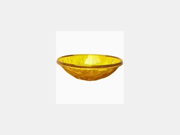 Vaso Kartell Centrotavola Moon Giallo